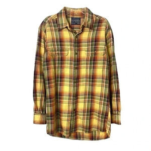 Vintage Men’s Flannel Button Down Shirt